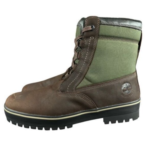 Timberland Spruce Mountain Warm Lined Dark Brown Nubuck Boots Men's Sizes 10-12M - Picture 3 of 9